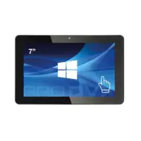ProDVX IPPC-07 Intel® Celeron® 17,8 cm (7") 1024 x 600 pikslit Puutetundlik ekraan 4 GB DDR3L-SDRAM 64 GB SSD Kõik ühes PC Windows 8 Wi-Fi 4 (802.11n) Must