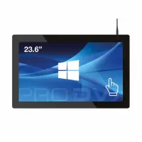 ProDVX IPPC-24 Intel® Celeron® 59,9 cm (23.6") 1920 x 1080 pikslit Puutetundlik ekraan 4 GB DDR3L 64 GB SSD Kõik ühes PC Windows 8 Wi-Fi 4 (802.11n) Must – pilt 10