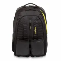 TARGUS WORK AND PLAY RACKETS 15.6" LAPTOP BACKPACK BLACK / GREEN