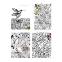 Kaustik Dan-Mark Secret Garden A5, 60 lehte, ruuduline