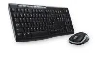 Logitech 920-004518 klaviatuur Hiir kaasa arvatud Universaalne Raadioside QWERTY Vene Must – pilt 6