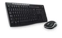 Logitech 920-004518 klaviatuur Hiir kaasa arvatud Universaalne Raadioside QWERTY Vene Must – pilt 7