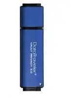 Kingston Technology DataTraveler Vault Privacy 3.0 4GB USB-välkmälu USB tüüp A 3.2 Gen 1 (3.1 Gen 1) Sinine