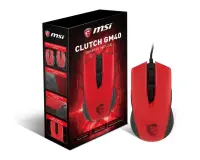 MOUSE USB OPTICAL GAMING/CLUTCH GM40 RED MSI