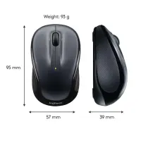 Logitech 910-002142 hiir Kontor Mõlemakäeline Raadioside Optiline 1000 DPI – pilt 6