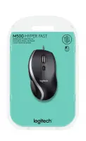 Logitech Corded Mouse M500 hiir Kontor Parempoolne USB tüüp A Laser 1000 DPI – pilt 13