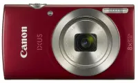 Canon IXUS 185 Compact camera, 20 MP, Optical zoom 8 x, Digital zoom 4 x, Image stabilizer, ISO 800, Display diagonal 2.7 ", Focus TTL, Video recording, Lithium-Ion (Li-Ion), Red