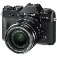 Fujifilm X-T20 18-55mm Mirrorless Camera Kit, 24.3 MP, ISO 51200, Display diagonal 3 ", Video recording, Wi-Fi, TTL, Magnification 0.15 x, Viewfinder, CMOS, Black, Image sensor size (W x H) 0.9 x 0.6 "