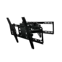 Gembird Wall mount, WM-80RT-01, Turn, Tilt, 32-80 ", Maximum weight (capacity) 50 kg, VESA 600x400 mm, Black