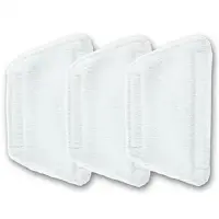 Morphy richards 35850 Mini Cleaning Cloth (3 pack), Morphy Richards Steam Cleaner, White