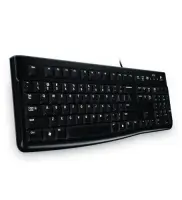Logitech Keyboard K120 for Business klaviatuur Kontor USB QWERTY Vene Must