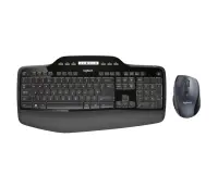 Logitech 920-002440 klaviatuur Hiir kaasa arvatud Raadioside QWERTY Rahvusvaheline EER (Euroopa ettevõtluspiirkond) Must