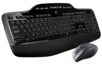 Logitech 920-002440 klaviatuur Hiir kaasa arvatud Raadioside QWERTY Rahvusvaheline EER (Euroopa ettevõtluspiirkond) Must