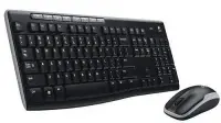 Logitech MK270 klaviatuur Hiir kaasa arvatud Kodu Raadioside QWERTY US rahvusvaheline Must – pilt 22