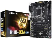 Mainboard | GIGABYTE | Intel H110 Express | LGA1151 | ATX | 5xPCI-Express 1x | 1xPCI-Express 16x | 1xM.2 | Memory DDR4 | Memory slots 2 | 1x15pin D-sub | 1xAudio-In | 1xAudio-Out | 1xMicrophone | 2xUSB 2.0 | 2xUSB 3.1 | 1xParallel | 1xCOM | 2xPS/2 | 1xRJ4