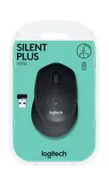 Logitech M330 Silent Plus hiir Kontor Parempoolne Raadioside Mehaaniline 1000 DPI