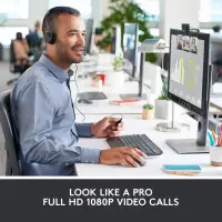 Logitech C920 Pro HD veebikaamera 3 MP 1920 x 1080 pikslit USB Must – pilt 4