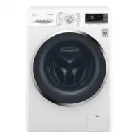 LG TrueSteam washing machine  F4J8VS2W Front loading, Washing capacity 9 kg, 1400 RPM, Direct drive, A+++, Depth 56 cm, Width 60 cm, White, Display, LED, Steam function, Wi-Fi