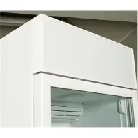 Snaige Refrigerator CD40DM-S3002XXMXXXXXXSNEB Free standing, Showcase, Height 202.5 cm, Fridge net capacity 360 L, White – pilt 2