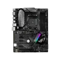Asus ROG STRIX B350-F GAMING Processor family AMD, Processor socket AM4, DDR4 3200/2933/2666/2400/2133 MHz ECC and non-ECC, Memory slots 4, Supported hard disk drive interfaces M.2, SATA, Number of SATA connectors 4, Chipset AMD B, ATX