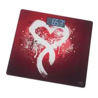 Gallet Personal scale Coeur GALPEP950 Maximum weight (capacity) 150 kg, Accuracy 100 g, Red/ black/ white