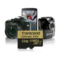 MEMORY MICRO SDXC 64GB W/ADAPT/UHS-3 TS64GUSDU3 TRANSCEND