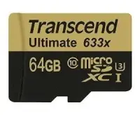 MEMORY MICRO SDXC 64GB W/ADAPT/UHS-3 TS64GUSDU3 TRANSCEND – pilt 4