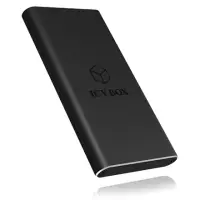 icy box IB-182MU3  1x mSATA SSD to USB 3.0  External, Host, Aluminium , Black Raidsonic External USB 3.0 enclosure for mSATA SSD mSATA, 1x USB 3.0 Type-A