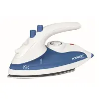Scarlett Iron SC-1135S  White/ blue, 800 W, Traveling, Continuous steam 10 g/min, Water tank capacity 70 ml