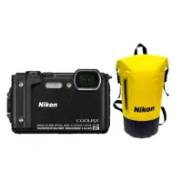 Nikon Coolpix W300 Holiday Kit Black, Compact camera, 16.0 MP, Optical zoom 5 x, Digital zoom 4 x, ISO 6400, Display diagonal 3.0 ", Wi-Fi, Focus 0.5m - ∞, Video recording, Lithium-Ion (Li-Ion), Black