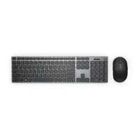 Dell Keyboard and mouse KM717  Premier, Wireless, Keyboard layout Russian, USB, Bluetooth, Black, Wireless connection Yes, Mouse included, Russian, Numeric keypad
