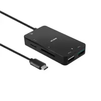 Acme Type-C Hub HB550 1 x USB 2.0, 1 x USB 3.0, USB Type-C Power Delivery, Card reader (SD, micro SD)