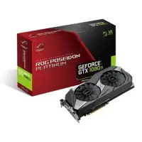 Asus ROG Poseidon Gaming Graphics Card NVIDIA, 11 GB, GeForce GTX 1080 TI, GDDR5X, PCI Express 3.0, Cooling type Active, Processor frequency 1620 MHz, DVI-D ports quantity 1, HDMI ports quantity 2, Memory clock speed 11010 MHz