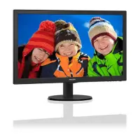 Philips 243V5LHSB5/00 23.6 ", TN, FHD, 1920 x 1080 pixels, 16:9, 1 ms, 250 cd/m², Black