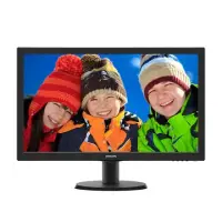 Philips 243V5LHSB5/00 23.6 ", TN, FHD, 1920 x 1080 pixels, 16:9, 1 ms, 250 cd/m², Black