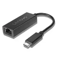 Lenovo GX90M41965 kaabliliidese adapter USB-C RJ-45 Must