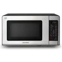 DAEWOO Microwave oven KQG-664BB 20 L, Grill, Touch control, 700 W, Black, Stainless steel, Free standing, Defrost function