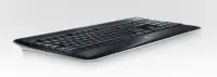 Logitech Wireless Illuminated Keyboard K800 klaviatuur Raadioside Vene Must