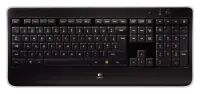 Logitech Wireless Illuminated Keyboard K800 klaviatuur Universaalne Raadioside QWERTY Inglise Must