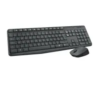 Logitech 920-007948 klaviatuur Hiir kaasa arvatud Universaalne Raadioside QWERTY Vene Hall