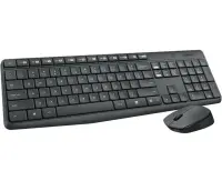 Logitech 920-007948 klaviatuur Hiir kaasa arvatud Universaalne Raadioside QWERTY Vene Hall
