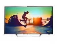 Philips 65PUS6162/12 65" (165 cm), Smart TV, 4K Ultra Slim Smart LED, 3840 x 2160 pixels, Wi-Fi, DVB T/C/T2/S/S2, Silver