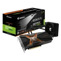 Gigabyte AORUS Waterforce WB Xtreme Edition NVIDIA, 11 GB, GeForce GTX 1080 Ti, GDDR5X, Processor frequency 1632 MHz, Memory clock speed 11448 MHz, PCI Express 3.0, DVI-D ports quantity 1, HDMI ports quantity 3