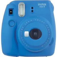 CAMERA INSTANT W/10SH GLOSSY/INSTAX MINI 9 C.BLUE FUJIFILM