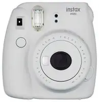 CAMERA INSTANT W/10SH GLOSSY/INSTAX MINI 9 WHITE FUJIFILM