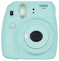 CAMERA INSTANT W/10SH GLOSSY/INSTAX MINI 9 I.BLUE FUJIFILM