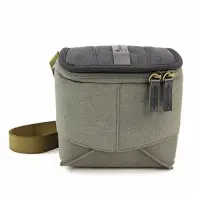 Vanguard VEO Travel 14 BK Bag for SYSTEM/MIRRORLESS cameras, Black/Khaki, Interior dimensions (W x D x H) 140 x 95 x 125 mm