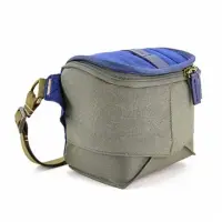 Vanguard VEO Travel 14 BL Bag for SYSTEM/MIRRORLESS cameras, Interior dimensions (W x D x H) 140 x 95 x 125 mm, Blue/Khaki