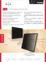 3M PF240W1F Framed display privacy filter 61 cm (24")