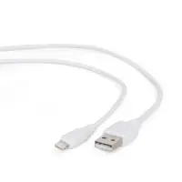 CABLE LIGHTNING TO USB2 2M/WHT CC-USB2-AMLM-2M-W GEMBIRD – pilt 3